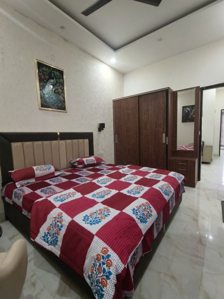 Bedroom, bhago majra road 2 Bedroom 80 Sq.Yd. Apartment In Bhago Majra Road Kharar 10458490