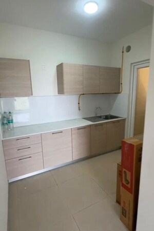 Kitchen in 2 BHK Apartment at Bhartiya City Nikoo Homes 4, Thanisandra Main Road – for Rent