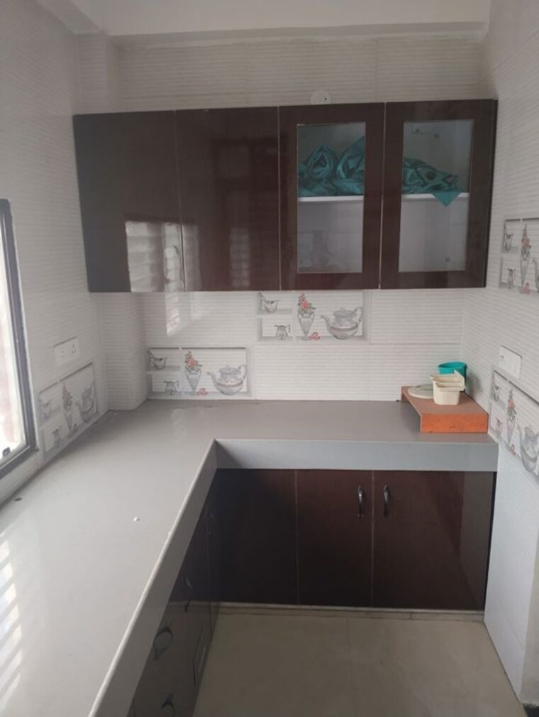 Kitchen, neb sarai 3 Bedroom 1200 Sq.Ft. Builder Floor In Neb Sarai Delhi 10458519