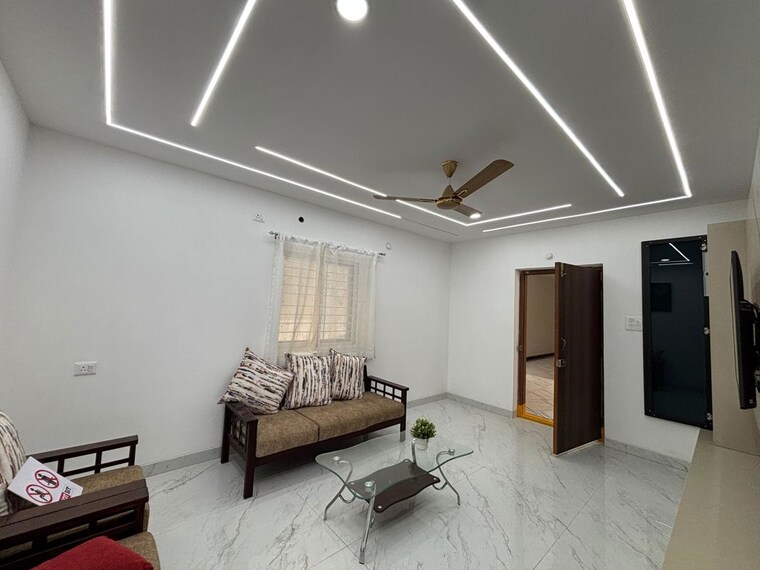 Living Room, home-town-heights 3 Bedroom 1725 Sq.Ft. Apartment In Kowkoor Hyderabad 10457285