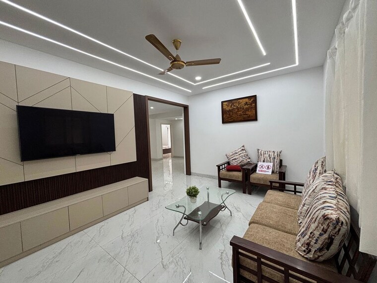 Living Room, home-town-heights 3 Bedroom 1725 Sq.Ft. Apartment In Kowkoor Hyderabad 10457285