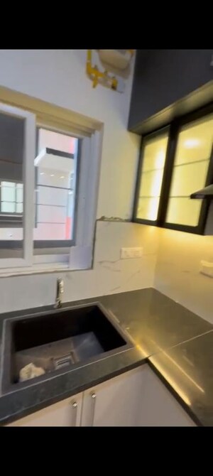 Kitchen in 1 BHK Apartment at Brigade El Dorado, Bagaluru – for Rent