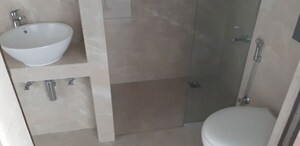 Bathroom in 3 BHK Apartment at Bombay Realty Island City Center ICC, Wadala – for Rent