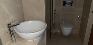 Bathroom in 3 BHK Apartment at Bombay Realty Island City Center ICC, Wadala – for Rent