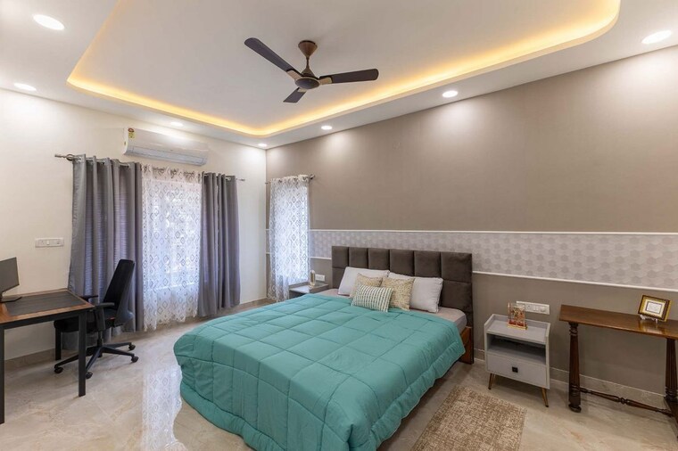 Bedroom, kalapatti 3 Bedroom 1600 Sq.Ft. Independent House In Kalapatti Coimbatore 10458573