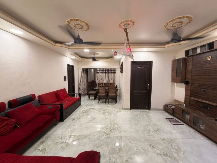 Living Room, rna-ng-royal-park-chs 3 Bedroom 950 Sq.Ft. Apartment In Kanjurmarg East Mumbai 10458588