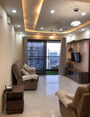 Living Room in 3 BHK Apartment at SNN Raj Etternia, Haralur Road – for Rent