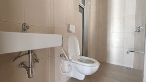 Bathroom in 3 BHK Apartment at Godrej Emerald, Ghodbunder Road – for Rent