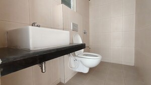 Bathroom in 3 BHK Apartment at Godrej Emerald, Ghodbunder Road – for Rent