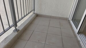 Balcony in 3 BHK Apartment at Godrej Emerald, Ghodbunder Road – for Rent