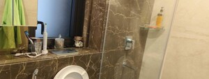 Bathroom in 2 BHK Apartment at Lodha The Park, Worli – for Rent