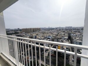 Balcony in 3 BHK Apartment at Prajay Megapolis, Kukatpally – for Rent