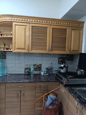 Kitchen in 2 BHK Apartment at Gaur City 2 - 14th Avenue, Sector 16c Greater Noida – for Rent