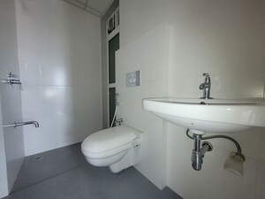 Bathroom in 2 BHK Apartment at Godrej Emerald, Ghodbunder Road – for Rent