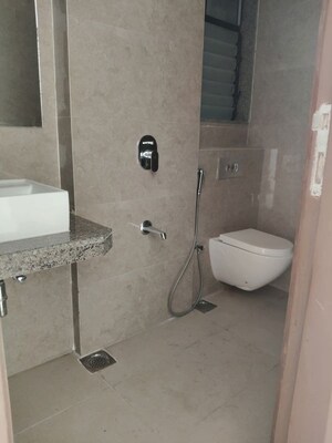 Bathroom in 2 BHK Apartment at Sunteck Avenue 2, Goregaon West – for Rent