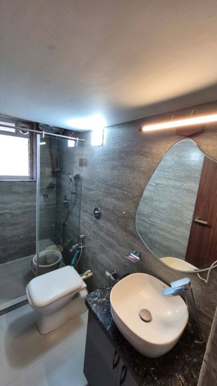 Bathroom, gym-view 2 Bedroom 800 Sq.Ft. Apartment In Khar West Mumbai 10458715