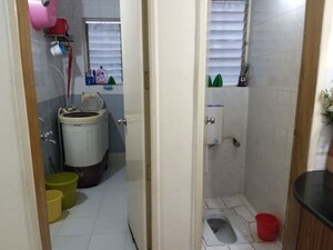 Bathroom in 2 BHK Penthouse at Empire Estate Federation 2, Pimpri Chinchwad Pcmc – for Rent