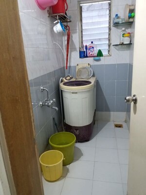 Bathroom in 2 BHK Penthouse at Empire Estate Federation 2, Pimpri Chinchwad Pcmc – for Rent