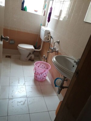 Bathroom in 2 BHK Penthouse at Empire Estate Federation 2, Pimpri Chinchwad Pcmc – for Rent