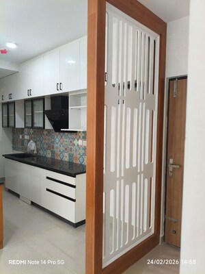 Kitchen in 3 BHK Apartment at Brigade El Dorado, Bagaluru – for Rent