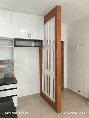 Kitchen in 3 BHK Apartment at Brigade El Dorado, Bagaluru – for Rent