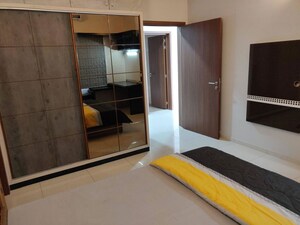 Living Room in 3.5 BHK Apartment at L&T Raintree Boulevard, Hebbal – for Rent