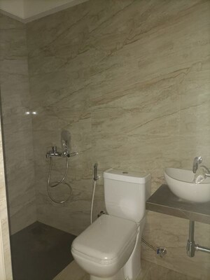 Bathroom in 1 BHK Apartment at MS Courtyard, Santacruz East – for Rent