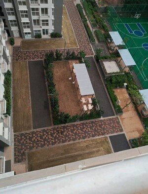 Balcony in 2 BHK Apartment at Godrej Ananda, Bagaluru – for Rent