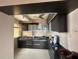 Kitchen in 2 BHK Apartment at Brahma Realty Skycity, Dhanori – for Rent
