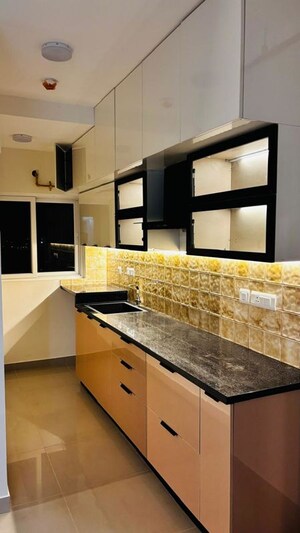 Kitchen in 3 BHK Apartment at Brigade El Dorado, Bagaluru – for Rent