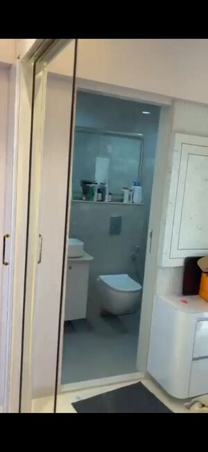 Bathroom in 2 BHK Apartment at MK Gracia, Amboli – for Rent