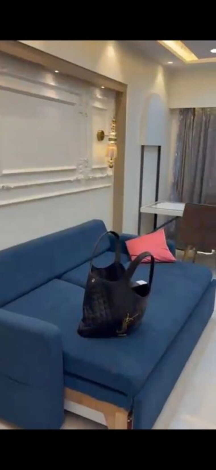 Living Room, mk-gracia 2 Bedroom 680 Sq.Ft. Apartment In Amboli Mumbai 10458851