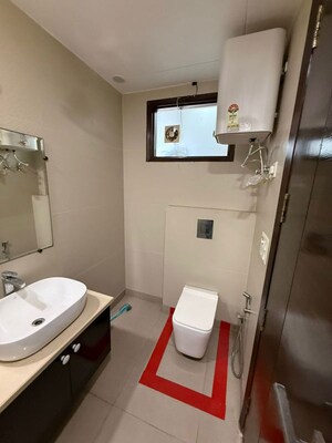 Bathroom in 3 BHK Independent House at Paschim Vihar – for Rent