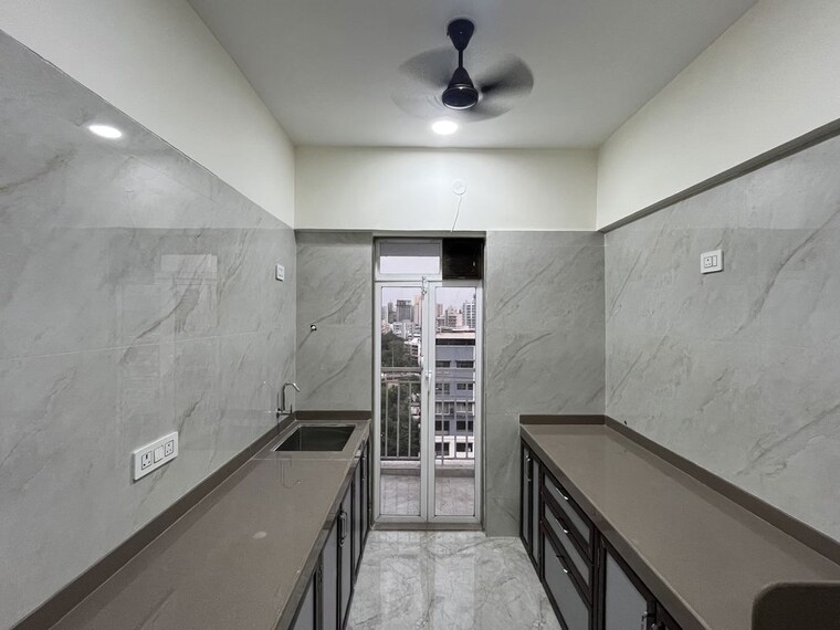 Kitchen, shraddha-priva 2 Bedroom 650 Sq.Ft. Apartment In Mulund West Mumbai 10458926