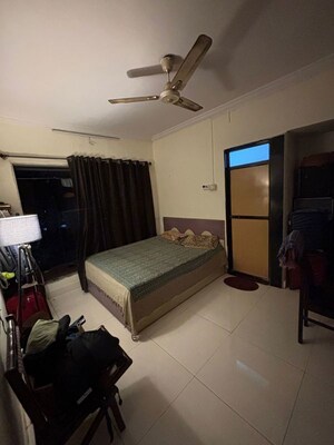 Master Bedroom in 1 BHK Apartment at Summit Apartment, Goregaon East – for Sale