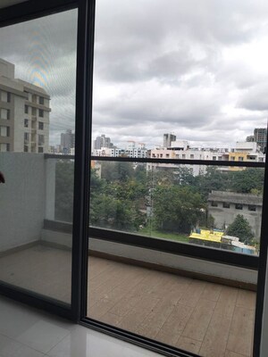 Balcony in 3 BHK Apartment at Majestique Signature Towers, Balewadi – for Rent