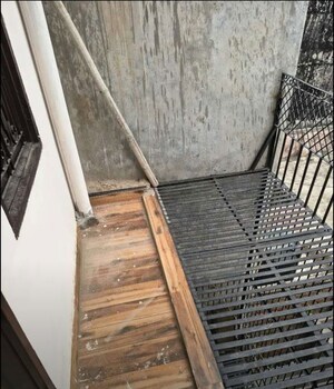 Balcony in 2 BHK Builder Floor at Phi Iii Greater Noida – for Rent