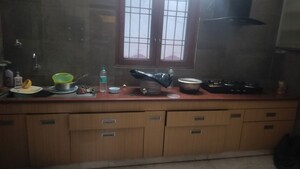 Kitchen in 3 BHK Apartment at Jubilee Hills – for Rent