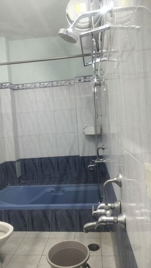 Bathroom in 3 BHK Apartment at Jubilee Hills – for Rent