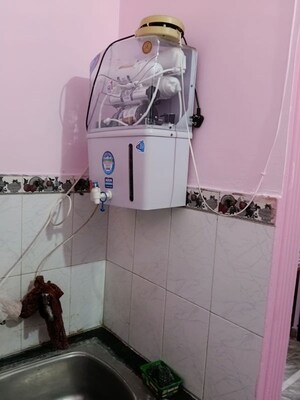Bathroom in 2 BHK Builder Floor at Delta I Greater Noida – for Rent