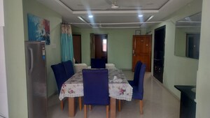 Living Room in 3 BHK Apartment at Jubilee Hills – for Rent