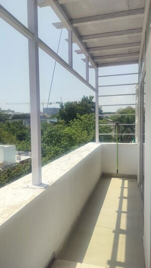 Balcony in 3 BHK Apartment at Jubilee Hills – for Rent