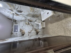 Bathroom in 2.5 BHK Builder Floor at Mayur Vihar – for Rent