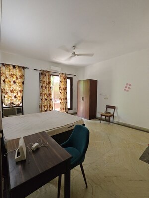 Bedroom in 3 BHK Builder Floor at Global Foyer, Sector 43 – for Rent