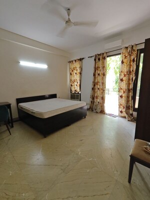 Bedroom in 3 BHK Builder Floor at Global Foyer, Sector 43 – for Rent