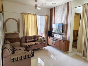 Living Room in 2 BHK Apartment at Lodha Upper Thane, Anjur – for Rent