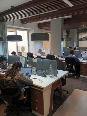 Team Area in  Office Space at Shanthala Nagar – for Rent