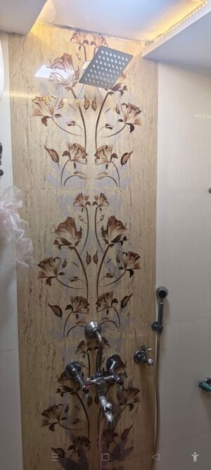 Bathroom in 1 RK Apartment at Adarsh Nagar CHS Worli, Worli – for Rent