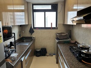 Kitchen in 2 BHK Apartment at Sunteck Avenue 2, Goregaon West – for Rent