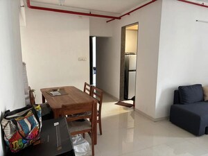 Living Room in 2 BHK Apartment at Sunteck Avenue 2, Goregaon West – for Rent